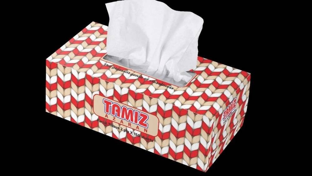 فروش و صادرات عمده دستمال کاغذی جعبهای در شرکت مازند تجارت پامیر فروش و صادرات عمده دستمال کاغذی جعبهای در شرکت مازند تجارت پامیر